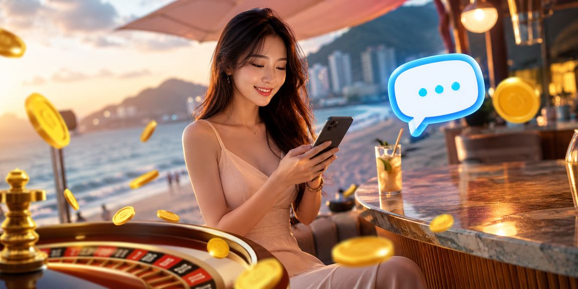 Bàn roulette tại Vũng Tàu kết hợp không gian cà phê hiện đại dành cho người chơi Việt Nam